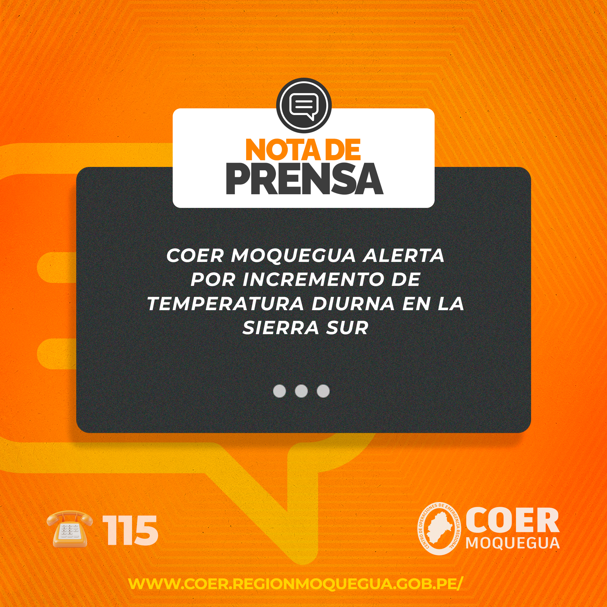 NOTA DE PRENSA N° 158 12-09-2025-GRM/GRGRD-COER