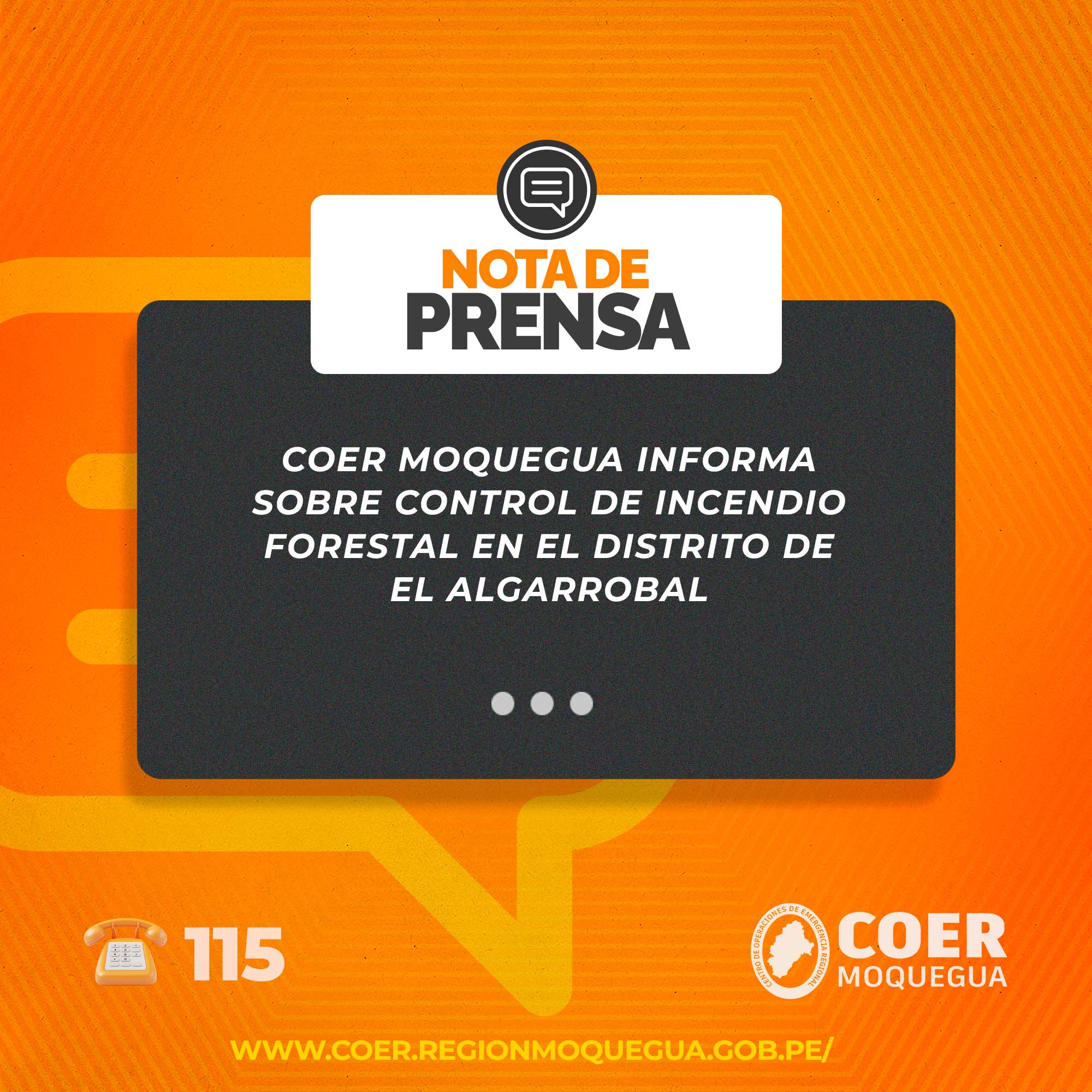 NOTA DE PRENSA N° 161 15-09-2025-GRM/GRGRD-COER